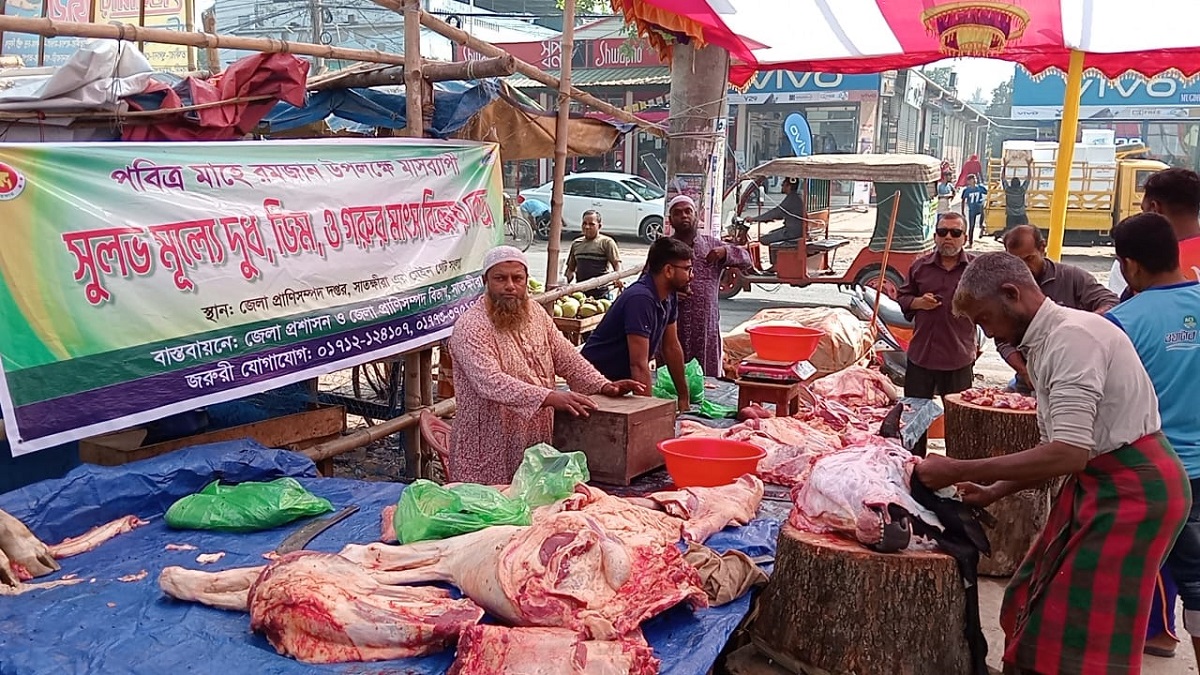 রমজানে ১০০ টাকায় মিলবে গরুর মাংস