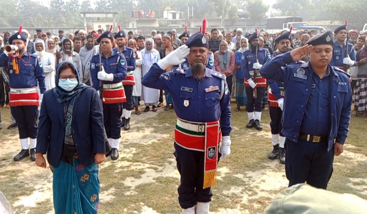 মহেশপুরে রাষ্ট্রীয় মর্যাদায় বীর মুক্তিযোদ্ধার দাফন সম্পন্ন