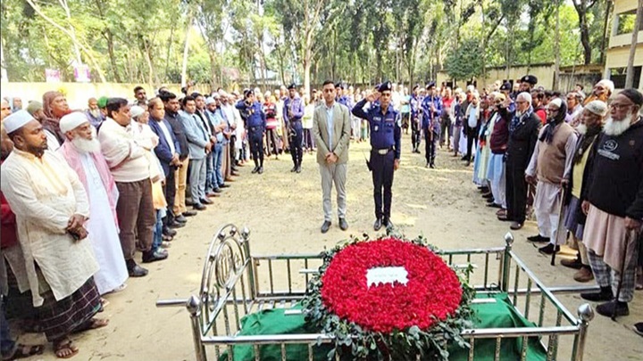 চিরনিদ্রায় শায়িত হলেন বীর মুক্তিযোদ্ধা আলতাফ হোসেন