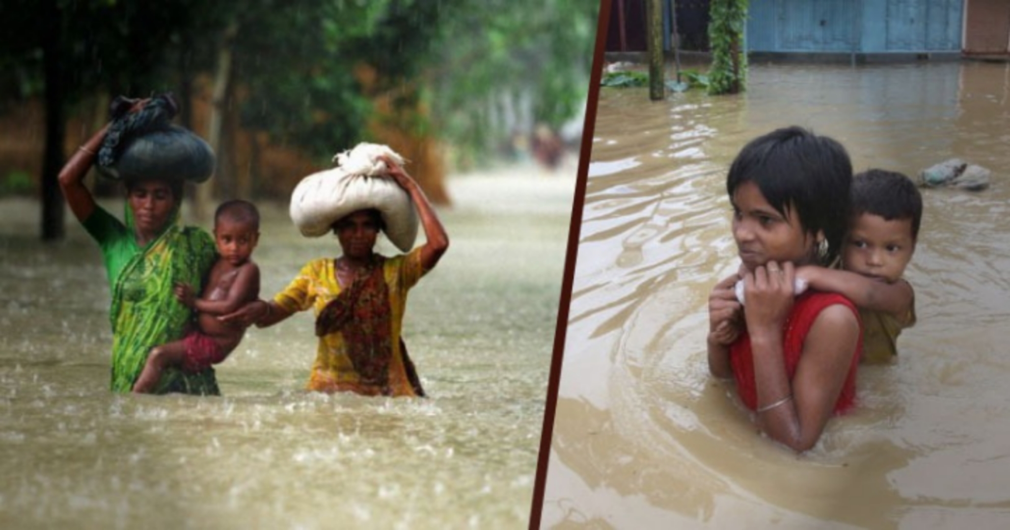 বন্যায় নারীদের জীবনযাত্রা