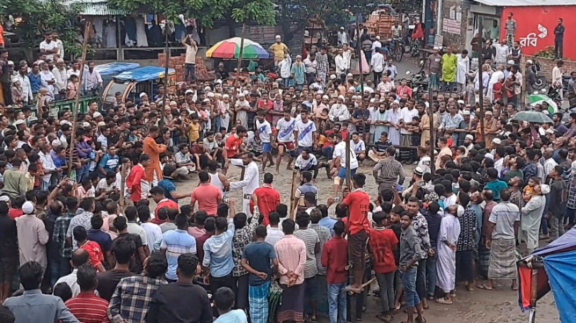 শরীয়তপুরে হয়ে গেলো গ্রাম বাংলার ঐতিহ্যবাহী হাডুডু খেলা