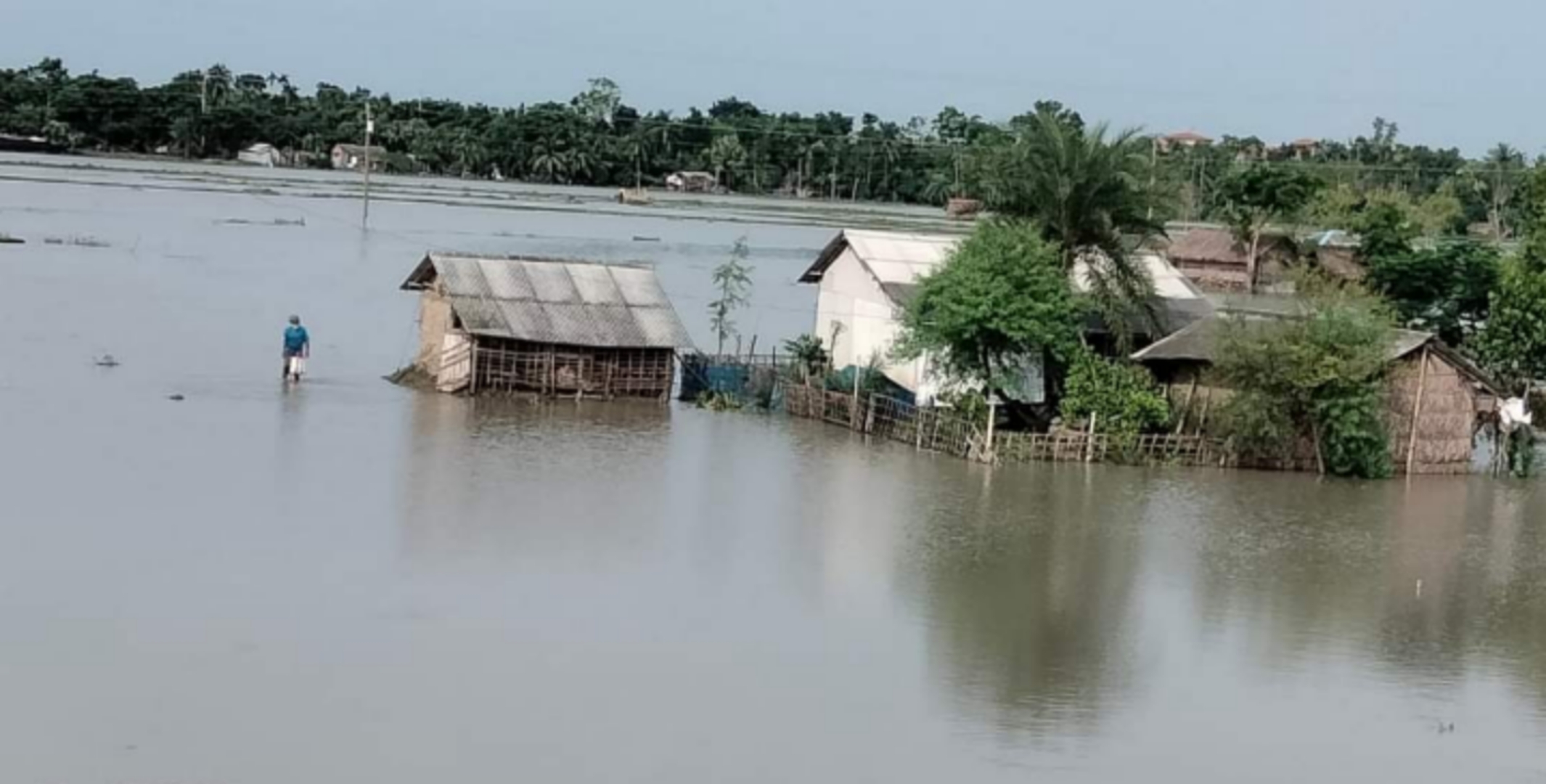 রামনাথপুরের দেড় শতাধিক মানুষ পানিবন্দি