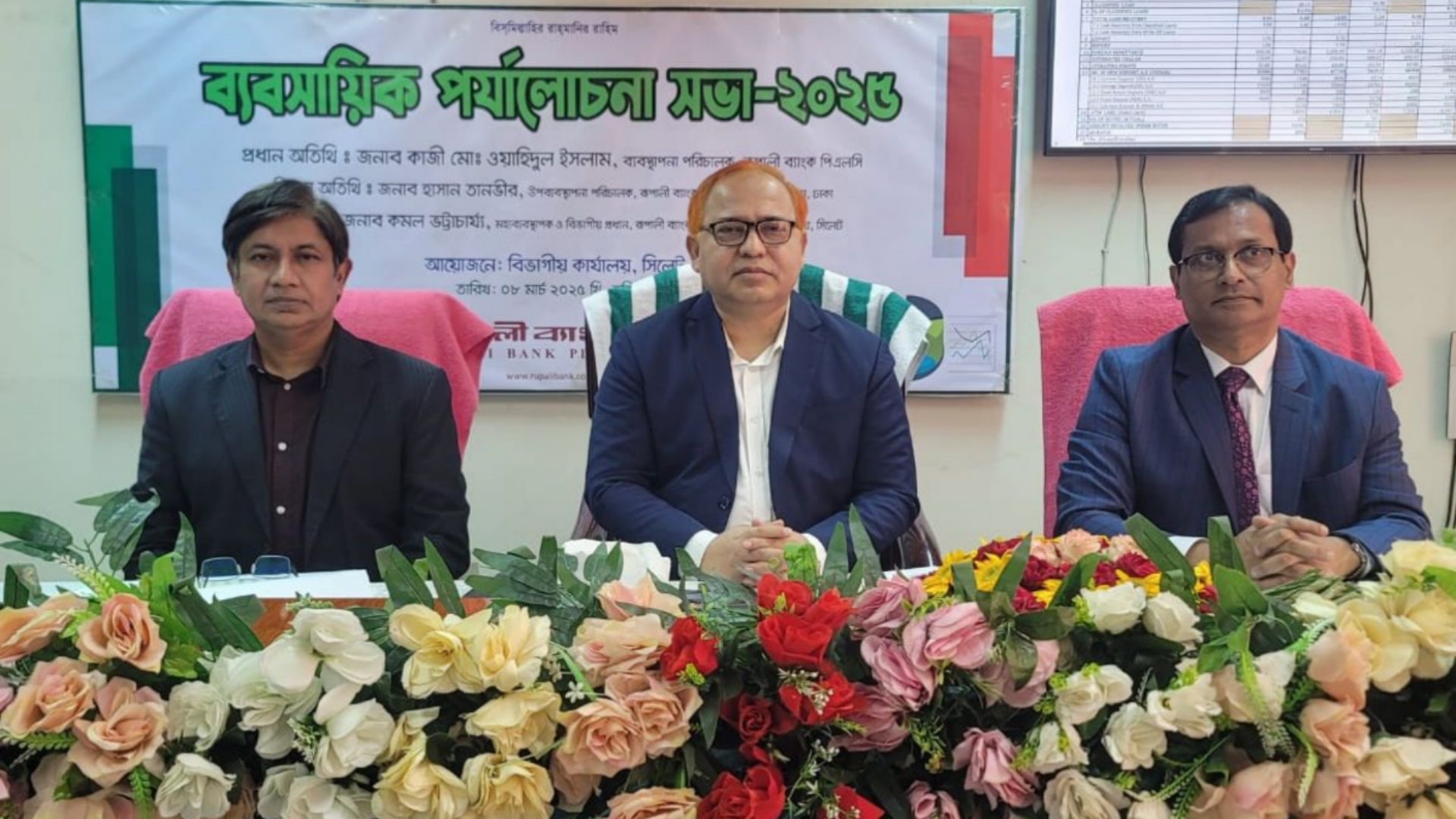 রূপালী ব্যাংকের সিলেট বিভাগীয় ব্যবসায়িক পর্যালোচনা সভা অনুষ্ঠিত