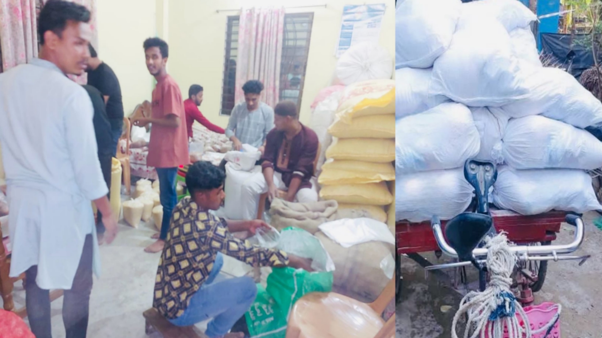 সন্দ্বীপে ইফতার সামগ্রী বিতরণ দুর্বার তারুণ্য ফাউন্ডেশনের