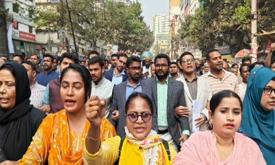 আ.লীগ নিষিদ্ধে ৪৮ ঘণ্টার আলটিমেটাম, ঘেরাওয়ের হুমকি