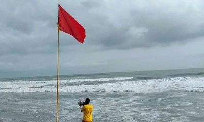 নদীবন্দরকে ১ নম্বর সতর্ক সংকেত