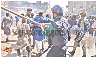 হিযবুত তাহরীরের মিছিল পণ্ড