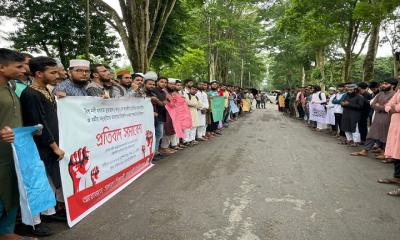 ভারত এবং ইসরাইলকে বর্বর জাতি বলে মন্তব্য রাবি শিক্ষার্থীদের