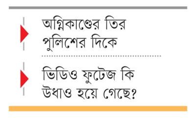 সিসি ক্যামেরার ফুটেজ নিয়ে রহস্য