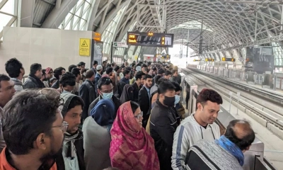 মেট্রোরেল কর্মীদের কর্মবিরতির ঘোষণা