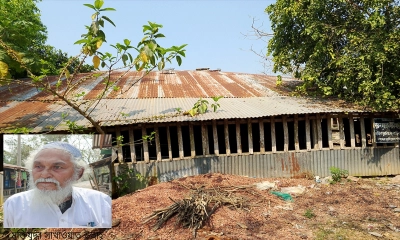 দুমকিতে মসজিদে তালা দিলেন মুক্তিযোদ্ধা