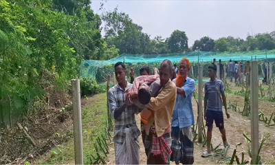 ড্রাগন ফলের বাগানে পানি খেতে গিয়ে শ্রমিকের মৃত্যু