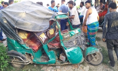 সিলেটে বাস-সিএনজির মুখোমুখি সংঘর্ষে নিহত ২