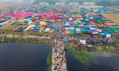 বিশ্ব ইজতেমায় এক মুসল্লির মৃত্যু