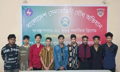 রাজধানীতে সেনাবাহিনীর অভিযান, গ্রেপ্তার ১৫