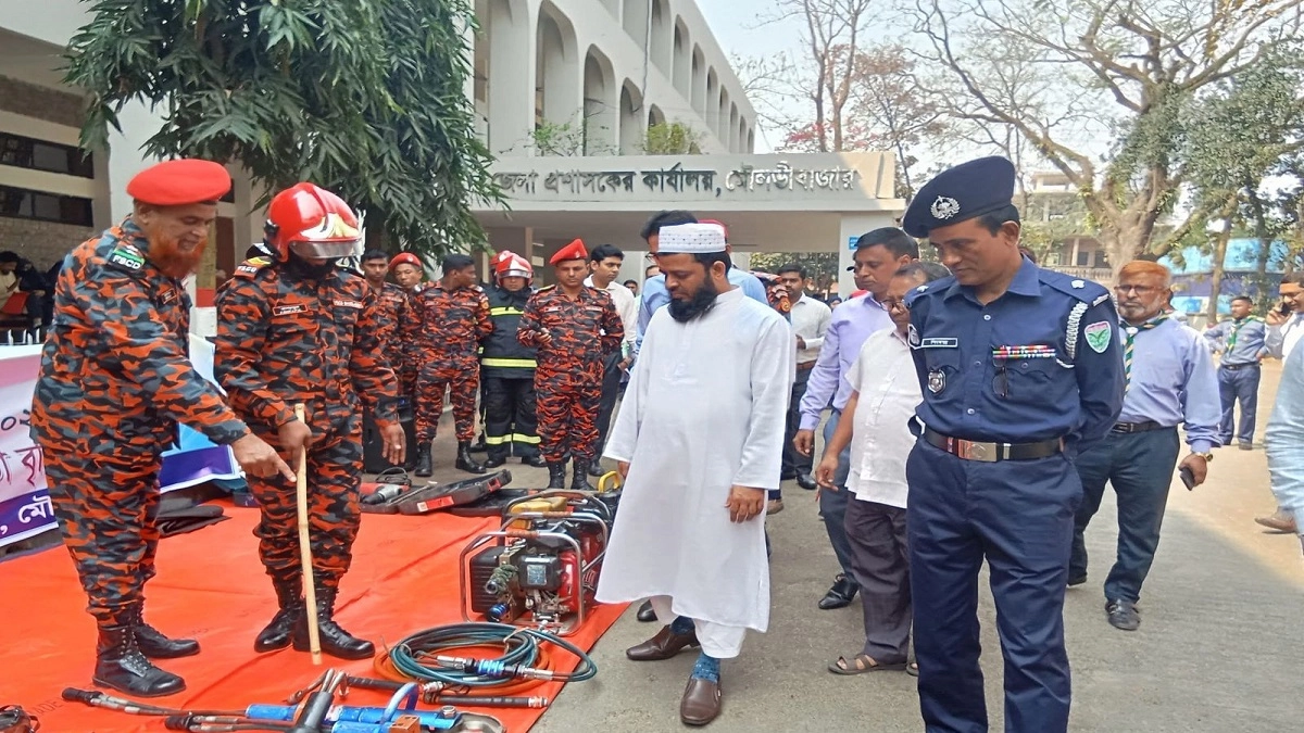 মৌলভীবাজারে জাতীয় দুর্যোগ প্রস্তুতি দিবস পালিত