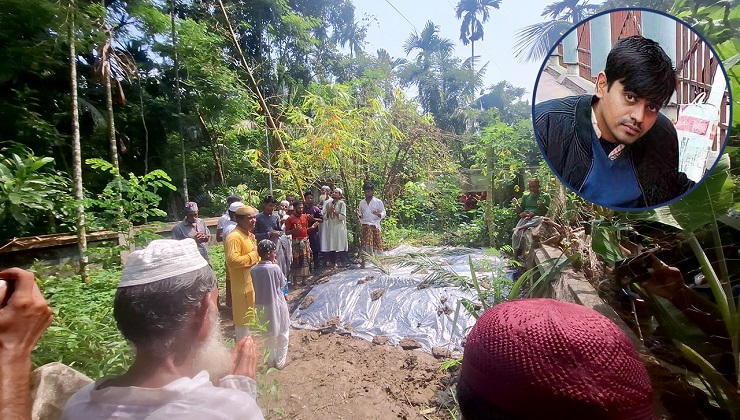 মা-বাবা-ভাইয়ের পাশে চিরনিদ্রায় শায়িত তোফাজ্জল