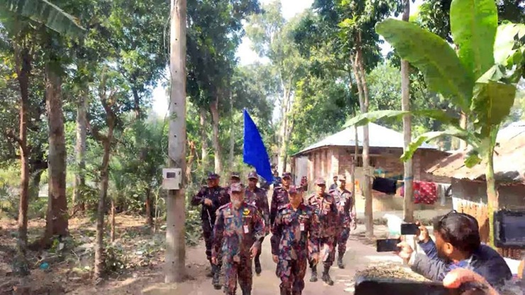 ভারতের কবজা থেকে ৫ কিলোমিটার এলাকা অবমুক্ত করল বিজিবি