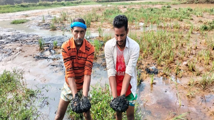 পলাশে অবৈধ ব্যাটারী কারখানা, ক্ষতি ৩শ বিঘা কৃষি জমি