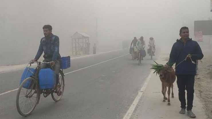 শৈত্যপ্রবাহ ও কুয়াশা থাকতে পারে আরো এক সপ্তাহ